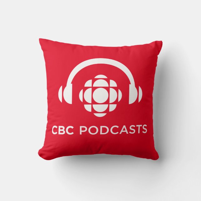 Cojín Decorativo CBC Podcasts (Anverso)