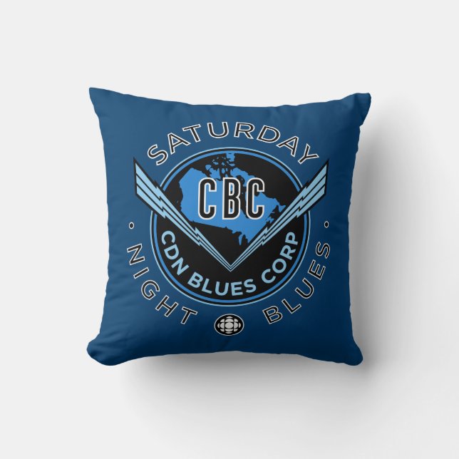Cojín Decorativo CBC Saturday Night Blues (Anverso)