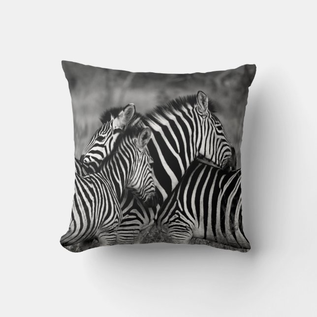 Cojín Decorativo Cebras (Anverso)