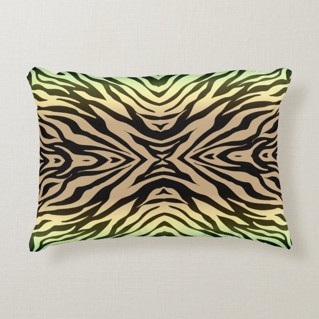 Cojín Decorativo Cebras en el bosque (Anverso)