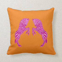 Cojín Decorativo Cebras rosadas