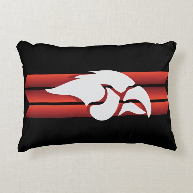 Cojín Decorativo Cedar Springs Red Hawks #6 (Anverso)