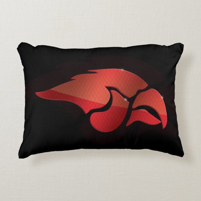 Cojín Decorativo Cedar Springs Red Hawks #8 (Anverso)