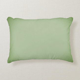 Cojín Decorativo Celadón verde de jade sólido