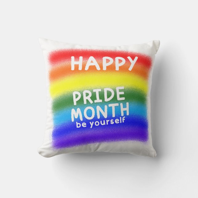 Cojín Decorativo Celebra ser tú mismo (Anverso)