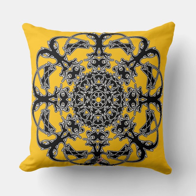 Cojín Decorativo Celebrar Octa Glifo (Anverso)