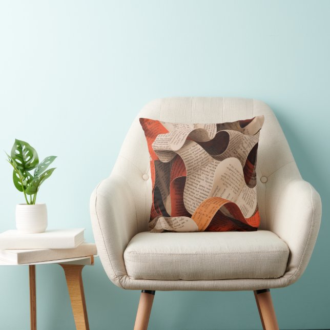 Cojín Decorativo Celestial Astrology Pattern |Wrapping Paper (Silla)