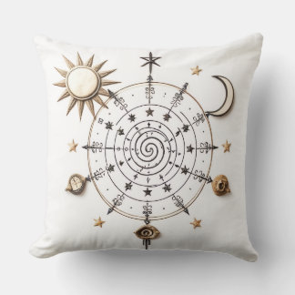 Cojín Decorativo Celestial Balance Throw Pillow