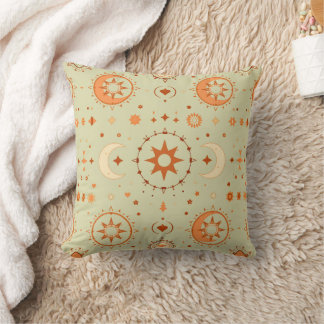 Cojín decorativo Celestial Boho | Acento espiritua