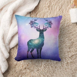 Cojín Decorativo Celestial Deer Silhouette