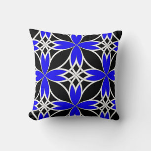 Cojín Decorativo Celta espejado (azul invertido)
