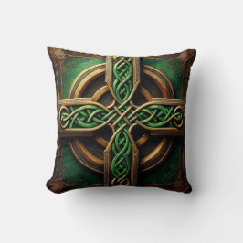 Cojín Decorativo Celtic Cross Throw Pillow