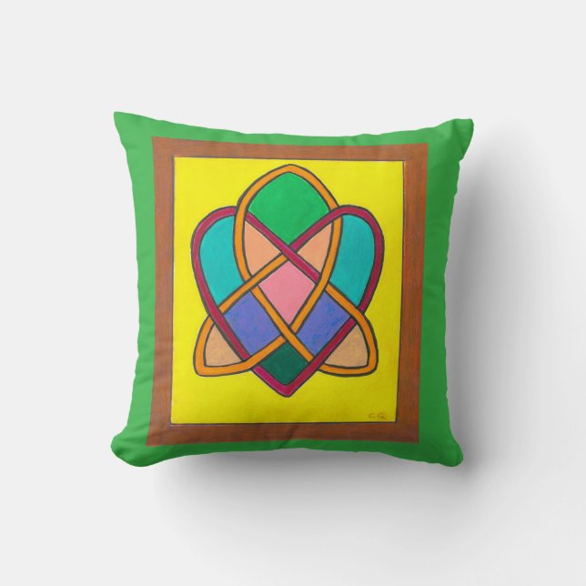 Cojín Decorativo Celtic Love Knot cushion (Anverso)