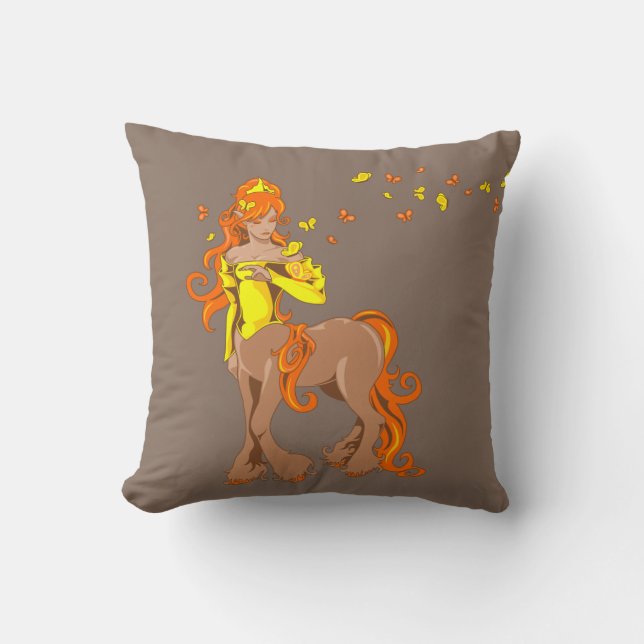 Cojín Decorativo Centaur femenino (Anverso)