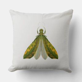 Cojín Decorativo Centinela Verde – Forma Surrealista de la Naturale