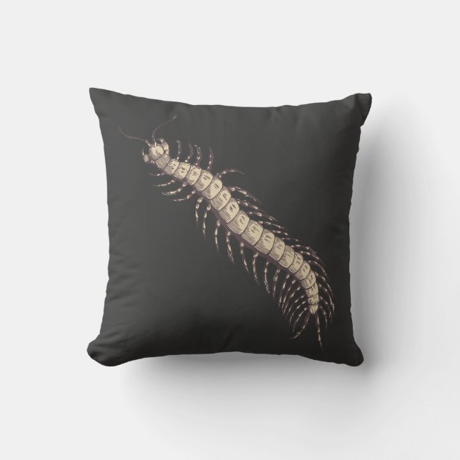 Cojín Decorativo Centipede Pillow (Anverso)