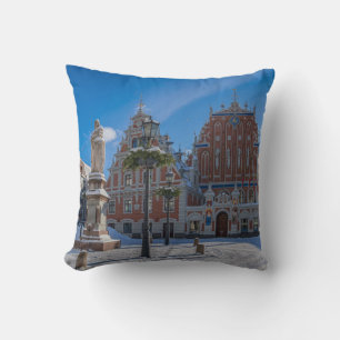 Cojín Decorativo Centro histórico de Riga, Letonia