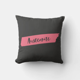 Cojín Decorativo Cepillo rosa austenita