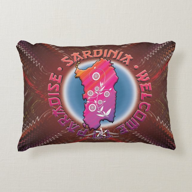Cojín Decorativo Cerdeña (Anverso)