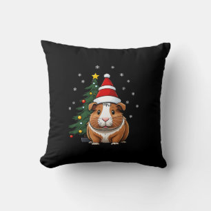Cojín Decorativo Cerdo de Guinea con Navidades