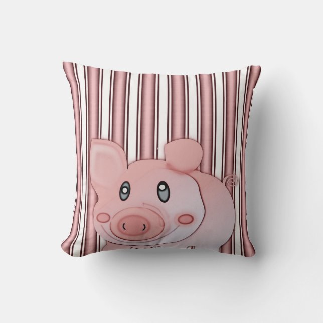 Cojín Decorativo cerdo decore de pillow (Anverso)