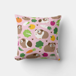 Cojín Decorativo Cerdos de Guinea y sus tratamientos