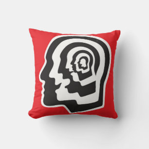 Cojín Decorativo Cerebro humano, emociones, psicología - enfermedad