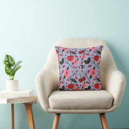 Cojín decorativo cereza