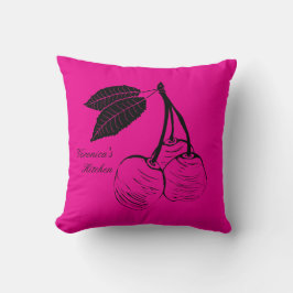 Cojín Decorativo Cerezas rosas