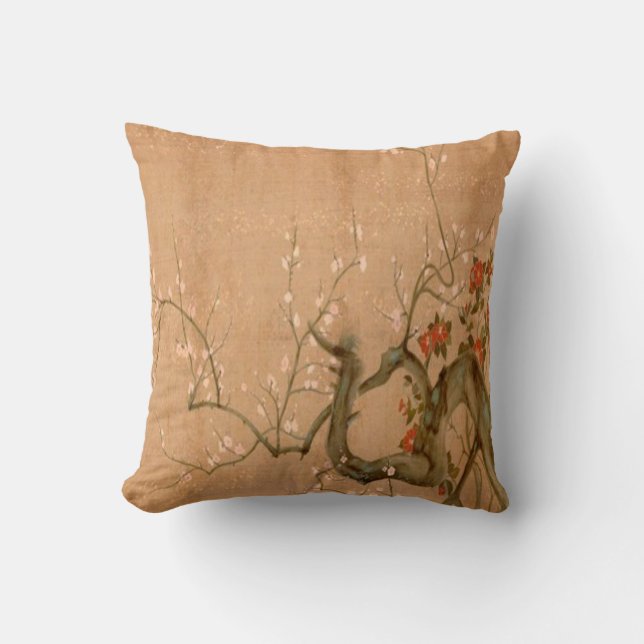 Cojín Decorativo Cerezo en flor (Anverso)