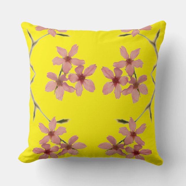 Cojín Decorativo Cerezo en flor (Anverso)
