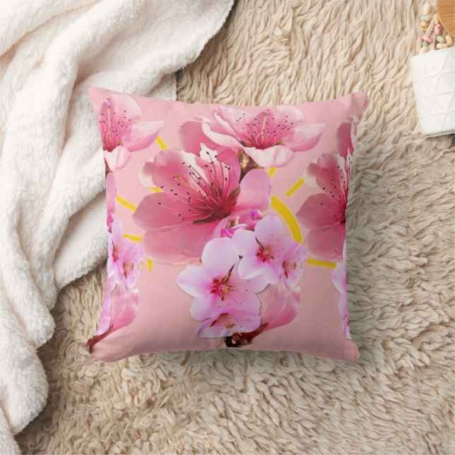 Cojín Decorativo Cerezo en flor (Manta)