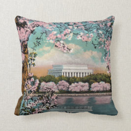 Cojín Decorativo Cerezo en flor Vintage
