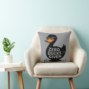 Cojín Decorativo Cero Patos Dados - Funny Diseño De Pato De Guay