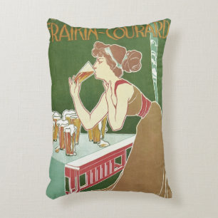 Cojín Decorativo Cerveza Brasserie Fraikin-Courard de Arte Moderno 