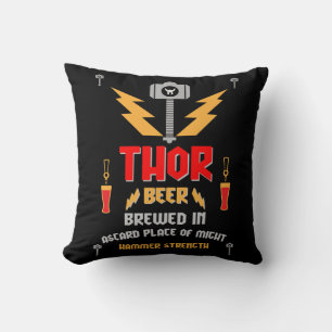 Cojín Decorativo Cerveza Thor Paganismo germánico