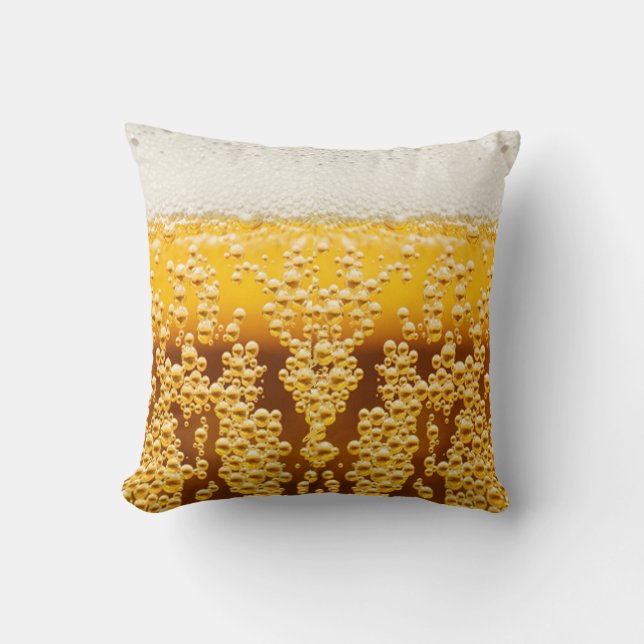 Cojín Decorativo ¡Cerveza yo! (Anverso)