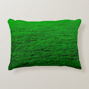 Cojín Decorativo césped verde de fondo
