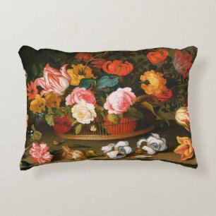 Cojín Decorativo Cesta de flores, 1625