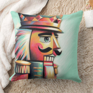 Cojín Decorativo Chalk Ilustración Navidades Nutcracker