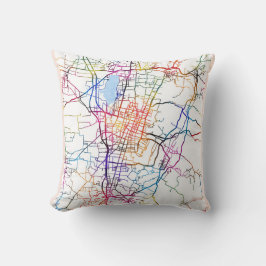 Cojín Decorativo Changzhi China City Map