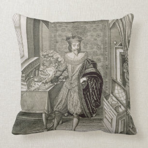 Cojín Decorativo Charles I (1600-49) (grabado)