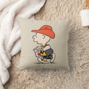 Cojín Decorativo Charlie Brown vaquero Halloween
