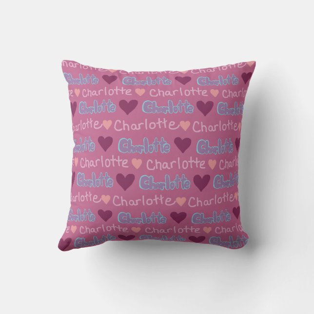 Cojín Decorativo Charlotte  (Reverso)