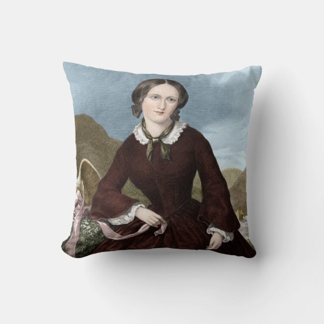 Cojín Decorativo Charlotte Bronte (Anverso)