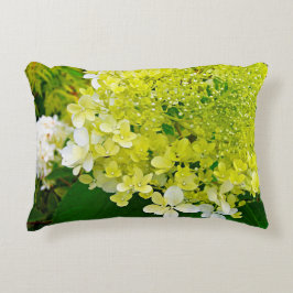 Cojín Decorativo Chartreuse Green, Limelight Hydrangea,