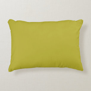 Cojín Decorativo CHARTREUSE Verde Amarillento Sólido Minimalista