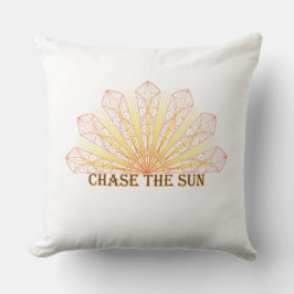 Cojín Decorativo Chase The Sun Mandala Rays Art