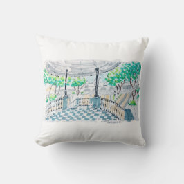 Cojín Decorativo Checkerboard Kiosk Park View
