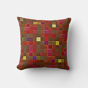 Cojín decorativo "Checkered Affair" (16 x 16)